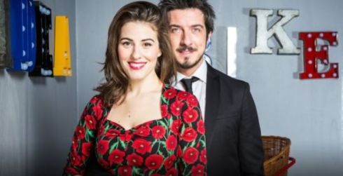Paolo Ruffini e Diana Del Bufalo (dal sito di Sorrisi e Canzoni TV)